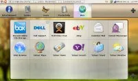 The default Dell desktop, Web applications